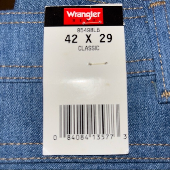 WRANGLERS MENS STRETCH JEANS 42x49  CLASSIC FIT COMFORT FLEX NEW. - Picture 4 of 12